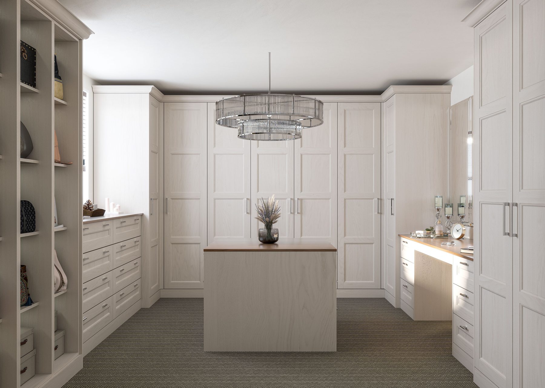 Fitted bedroom by Limitless Kitchens & Furniture