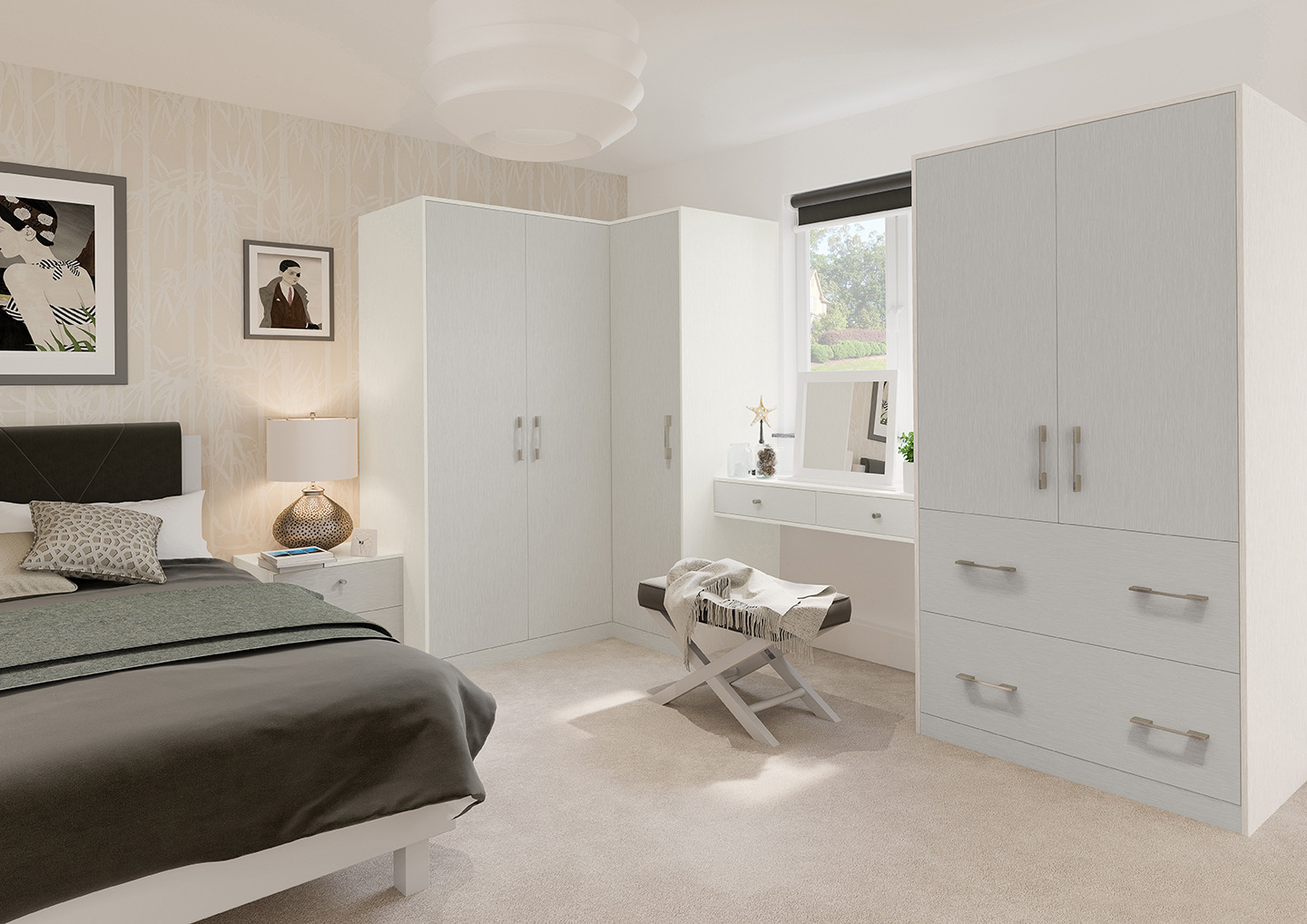 Made-to-measure fitted wardrobes
